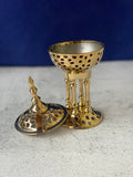 Byzantine Tower resin and cone incense holder