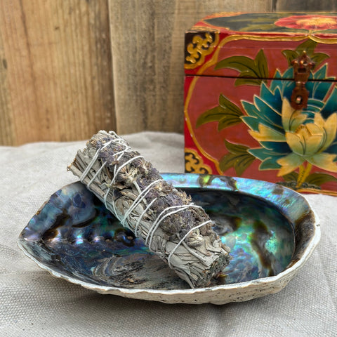 Lavender Flower & White Sage Smudge