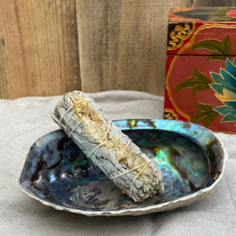 Copal & White Sage Smudge, 3-4"