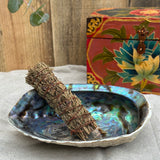 Eastern Red Cedar (Juniperus Virginiana) & Sage Flower (Salvia spp.) Smudge, 4”