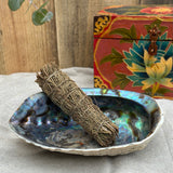 Eastern Red Cedar (Juniperus Virginiana) & Sage Flower (Salvia spp.) Smudge, 4”