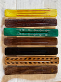 Wooden Simple Boat Incense Holder