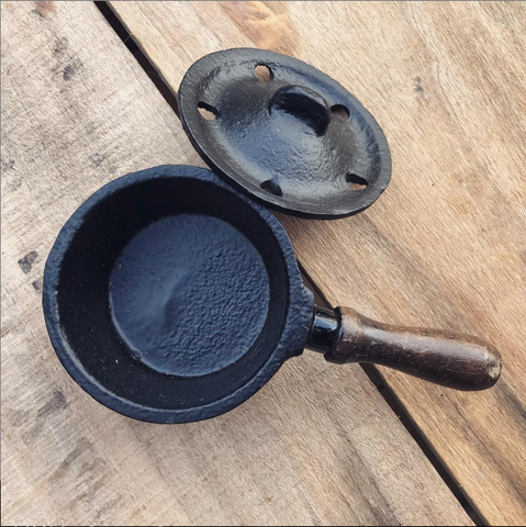 Cast Iron Handled Resin Burner