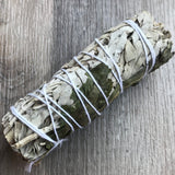 White Sage & Peppermint Smudge, 3-4"