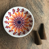 Dot Mandala Cone Incense Holder