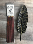 Narrow Metal Leaf Incense Holder