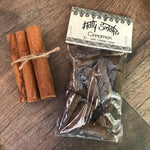 Holy Smoke Cinnamon Incense Cones green packaging