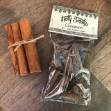 Holy Smoke Cinnamon Incense Cones green packaging